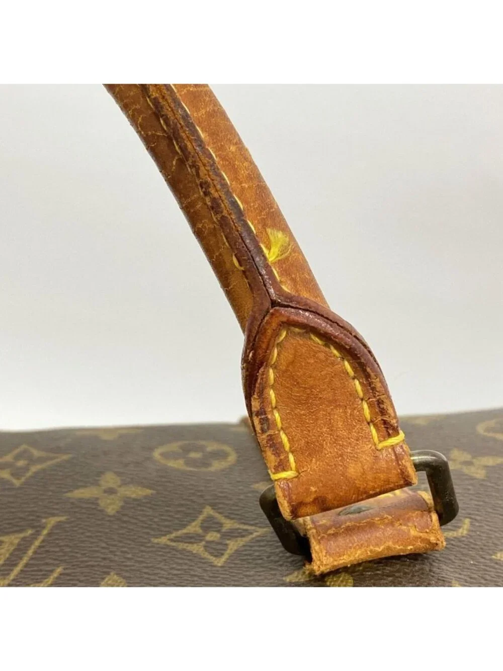 Louis Vuitton Boston Bag Monogram Keepall 55 Brown